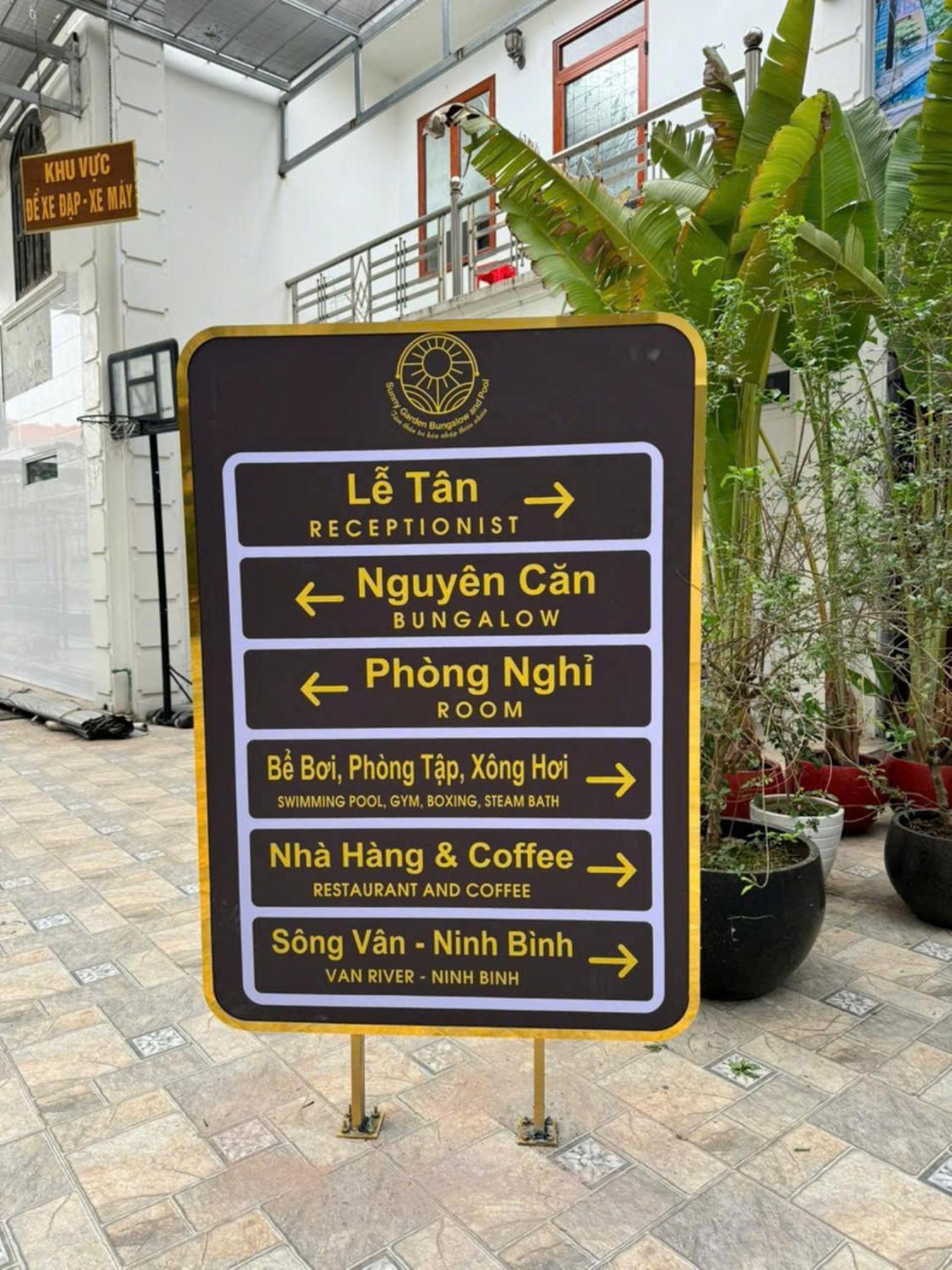 Sunny Bungalow & Hotel Ninh Bình Exteriör bild